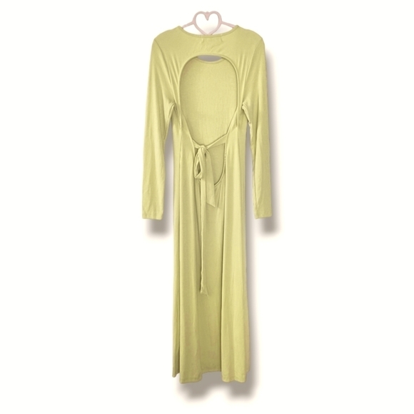 NWOT Free People Aubre Open-back Essential Maxi 💛  Medium - Picture 6 of 8